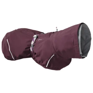 Waterproof Dog Raincoat – Eggplant