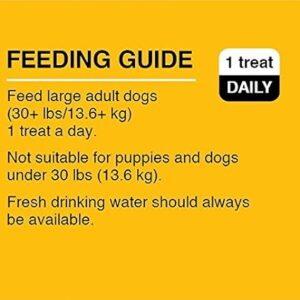 Pedigree Dentastix Large Treats For Dogs, (2) 3.24 Lb Packs (60 Treats)