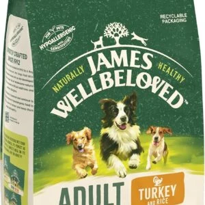 James Wellbeloved Adult Turkey and Rice Kibble 2 kg